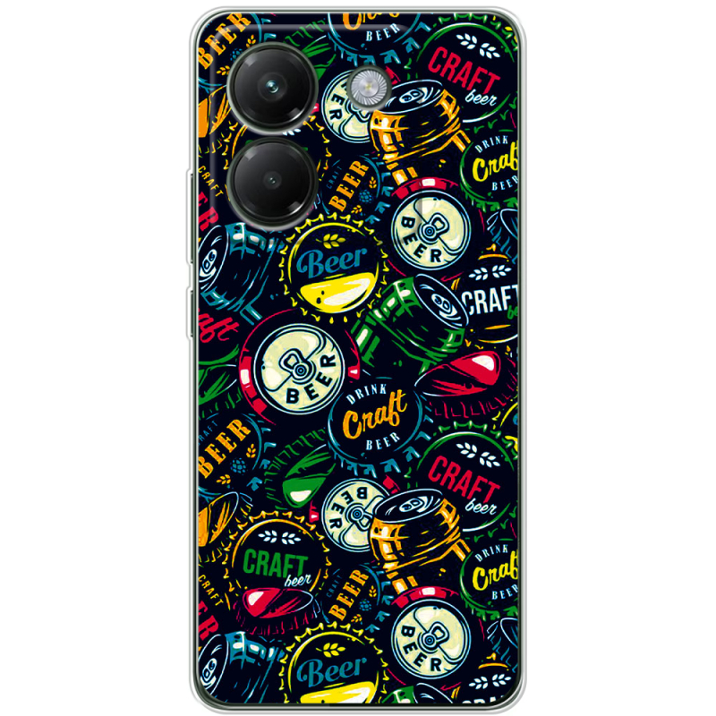 Чохол BoxFace Poco M7 Pro 5G Bottle Caps