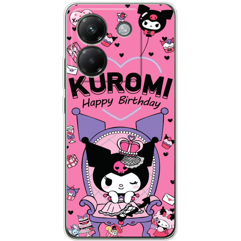 Чохол BoxFace Poco M7 Pro 5G День народження Kuromi