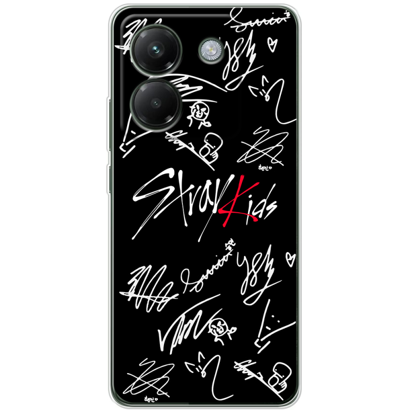 Чохол BoxFace Poco M7 Pro 5G Stray Kids автограф