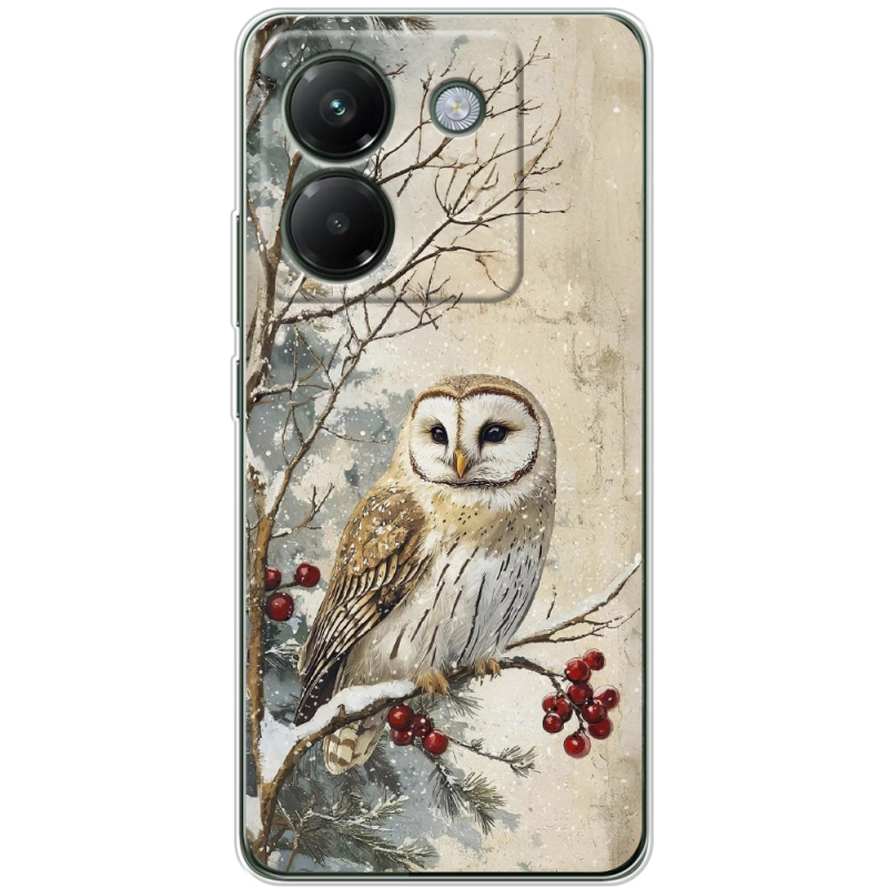 Чохол BoxFace Poco M7 Pro 5G Christmas Owl