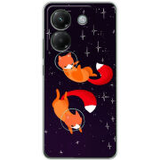 Чохол BoxFace Poco M7 Pro 5G Fox-Astronauts