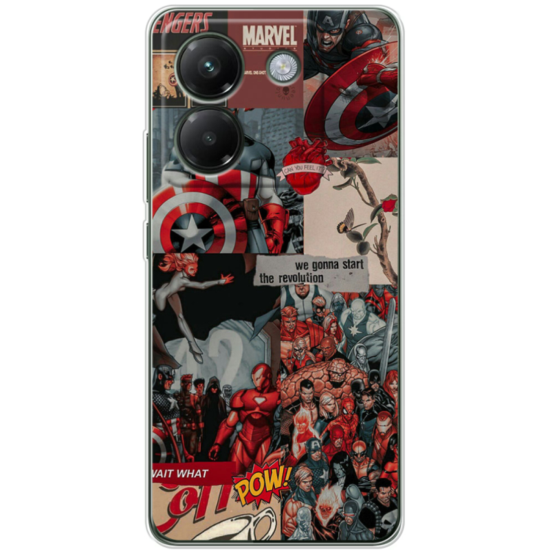 Чохол BoxFace Poco M7 Pro 5G Marvel Avengers