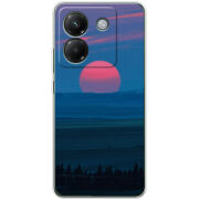 Чохол BoxFace Poco M7 Pro 5G Cold Red Light