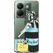 Прозорий чохол BoxFace Poco M7 Pro 5G City Girl