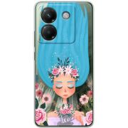Прозорий чохол BoxFace Poco M7 Pro 5G Blue Hair