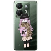 Прозорий чохол BoxFace Poco M7 Pro 5G Winter Morning Girl