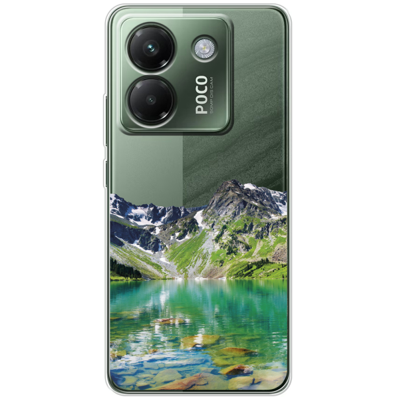 Прозорий чохол BoxFace Poco M7 Pro 5G Green Mountain