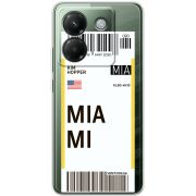 Прозорий чохол BoxFace Poco M7 Pro 5G Ticket Miami