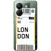 Прозорий чохол BoxFace Poco M7 Pro 5G Ticket London