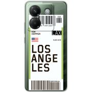 Прозорий чохол BoxFace Poco M7 Pro 5G Ticket Los Angeles