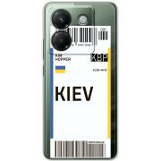 Прозорий чохол BoxFace Poco M7 Pro 5G Ticket Kiev