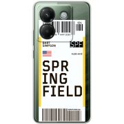 Прозорий чохол BoxFace Poco M7 Pro 5G Ticket Springfield