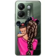 Прозорий чохол BoxFace Poco M7 Pro 5G Mouse Mommy