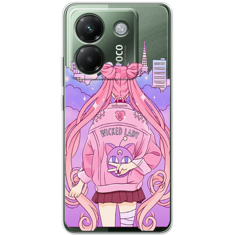 Прозорий чохол BoxFace Poco M7 Pro 5G Wiked Lady