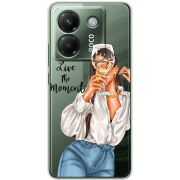 Прозорий чохол BoxFace Poco M7 Pro 5G Live The Moment