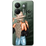 Прозорий чохол BoxFace Poco M7 Pro 5G Follow Your Dreams