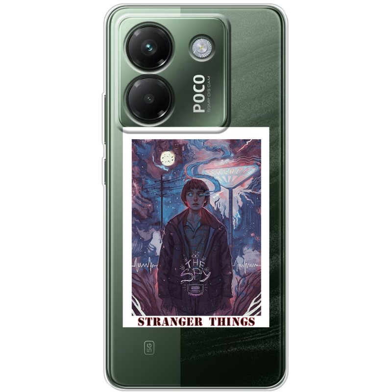 Прозорий чохол BoxFace Poco M7 Pro 5G Stranger Things
