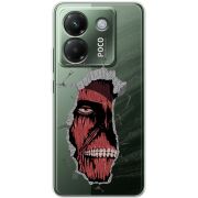 Прозорий чохол BoxFace Poco M7 Pro 5G Нападение Титана