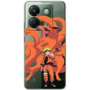 Прозорий чохол BoxFace Poco M7 Pro 5G Naruto and Kurama