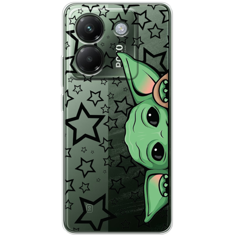 Прозорий чохол BoxFace Poco M7 Pro 5G Baby Yoda