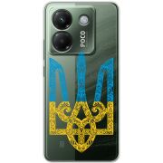 Прозорий чохол BoxFace Poco M7 Pro 5G Gold Trident