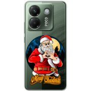 Прозорий чохол BoxFace Poco M7 Pro 5G Cool Santa