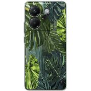 Прозорий чохол BoxFace Poco M7 Pro 5G Palm Tree