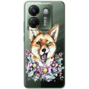 Прозорий чохол BoxFace Poco M7 Pro 5G Winking Fox