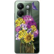 Прозорий чохол BoxFace Poco M7 Pro 5G My Bouquet