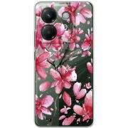Прозорий чохол BoxFace Poco M7 Pro 5G Pink Magnolia