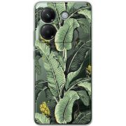 Прозорий чохол BoxFace Poco M7 Pro 5G Banana Leaves