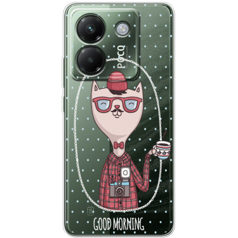 Прозорий чохол BoxFace Poco M7 Pro 5G Good Morning