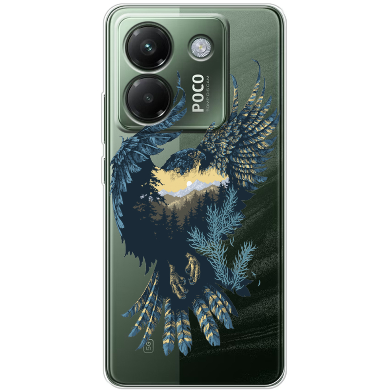 Прозорий чохол BoxFace Poco M7 Pro 5G Eagle