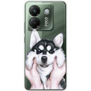Прозорий чохол BoxFace Poco M7 Pro 5G Husky