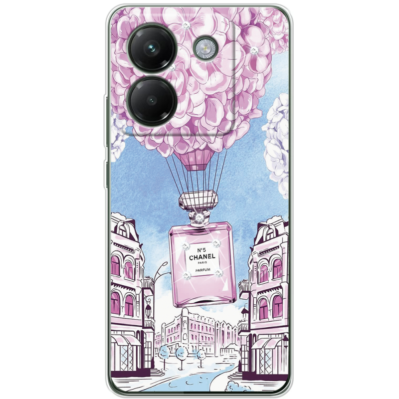 Чохол зі стразами Poco M7 Pro 5G Perfume bottle