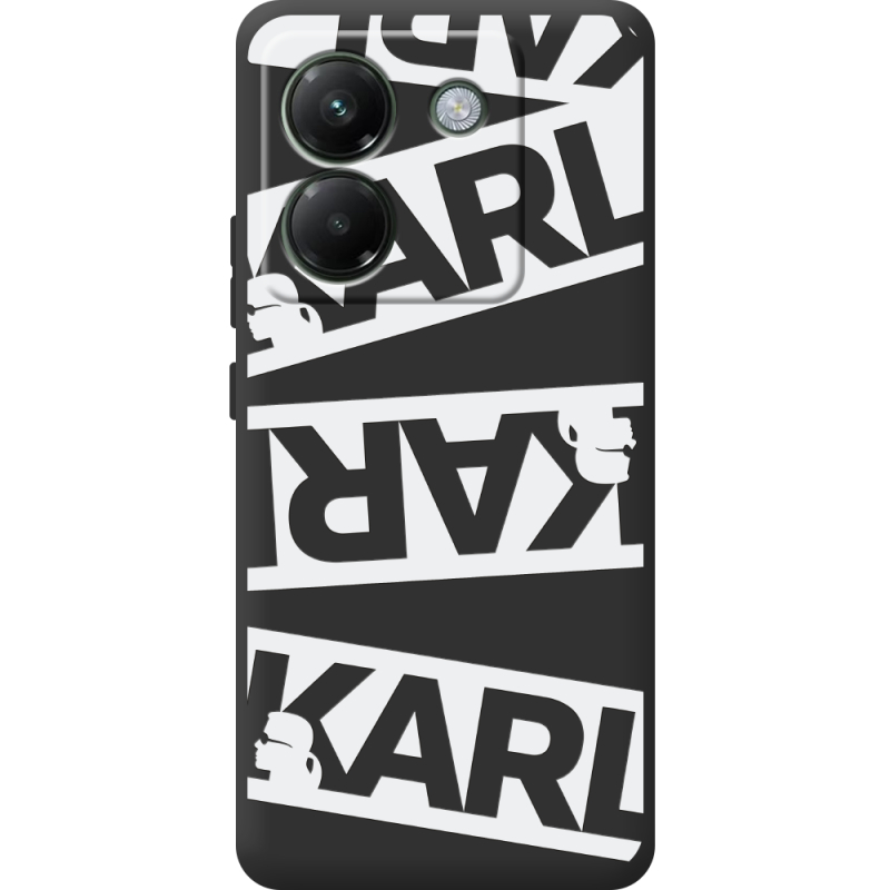 Чорний чохол BoxFace Poco M7 Pro 5G White Karl