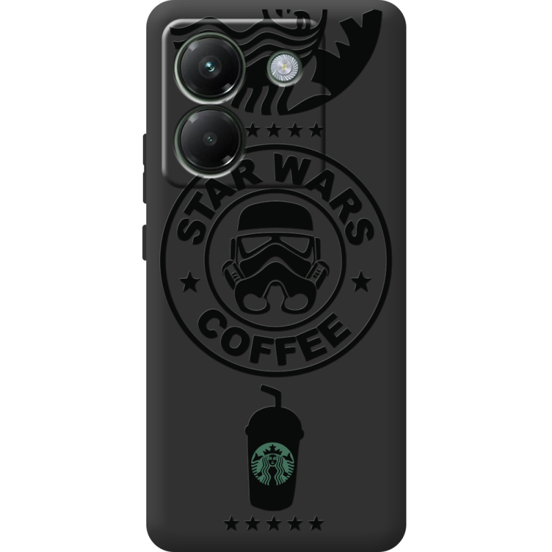Чорний чохол BoxFace Poco M7 Pro 5G Dark Coffee