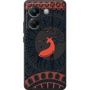 Чорний чохол BoxFace Poco M7 Pro 5G Ornament