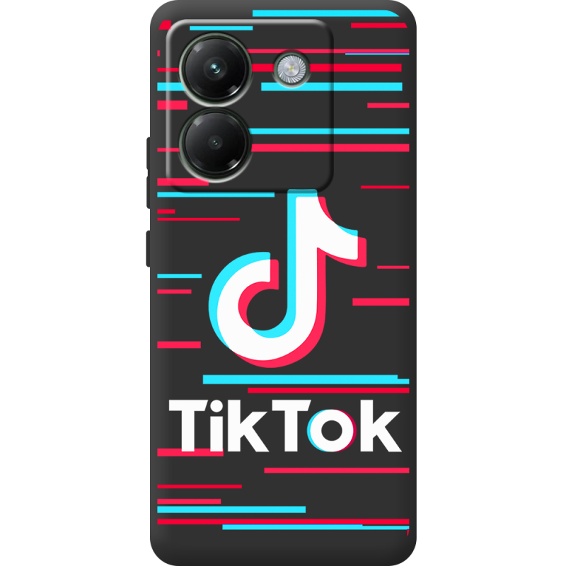 Чорний чохол BoxFace Poco M7 Pro 5G Tik Tok