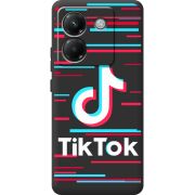 Чорний чохол BoxFace Poco M7 Pro 5G Tik Tok