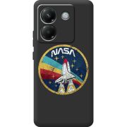 Чорний чохол BoxFace Poco M7 Pro 5G NASA