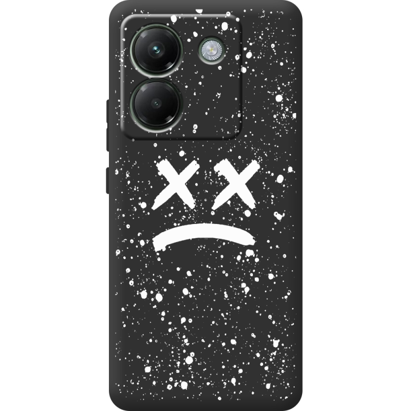 Чорний чохол BoxFace Poco M7 Pro 5G Sad Way