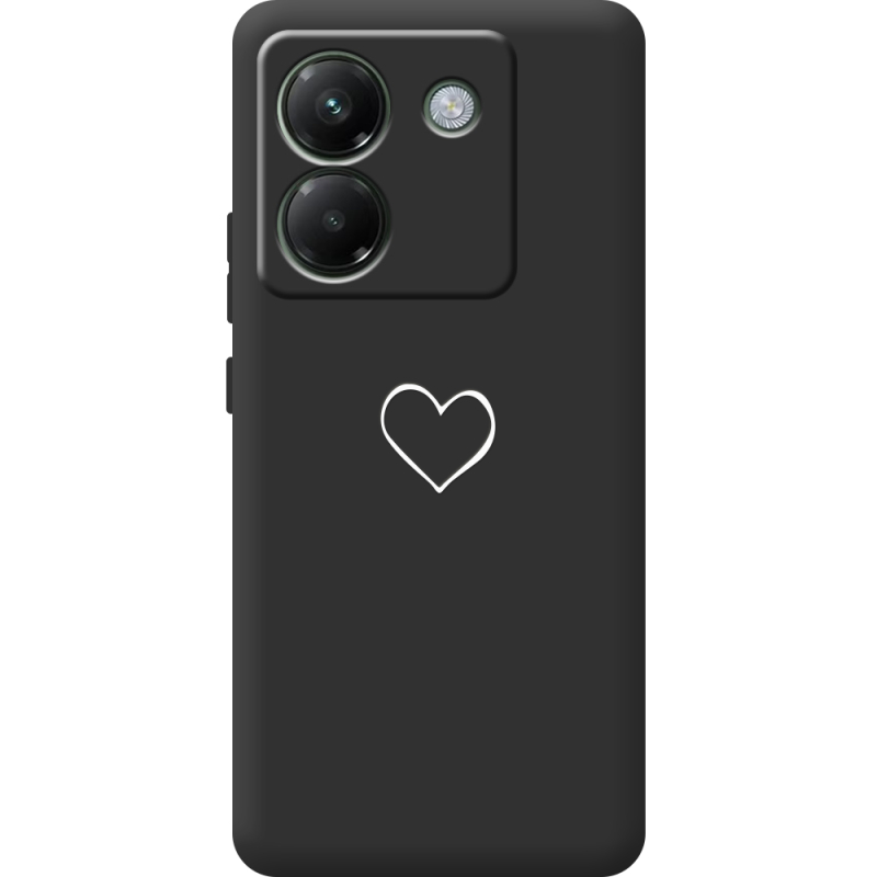 Чорний чохол BoxFace Poco M7 Pro 5G My Heart