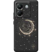Чорний чохол BoxFace Poco M7 Pro 5G Moon