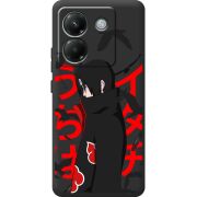 Чорний чохол BoxFace Poco M7 Pro 5G Учиха Итачи