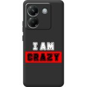 Чорний чохол BoxFace Poco M7 Pro 5G I'm Crazy