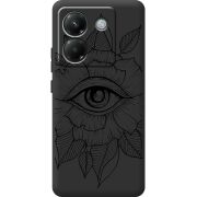 Чорний чохол BoxFace Poco M7 Pro 5G Eye