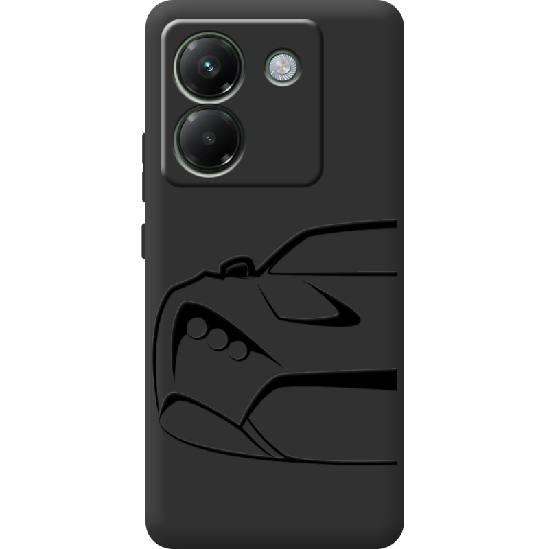 Чорний чохол BoxFace Poco M7 Pro 5G Sportcar