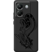 Чорний чохол BoxFace Poco M7 Pro 5G Snake