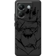 Чорний чохол BoxFace Poco M7 Pro 5G Bear King